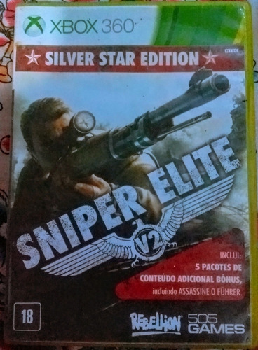 Sniper Elite V2 Xbox 360 Mídia Física