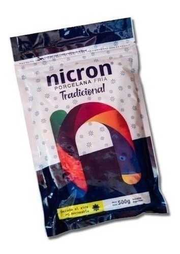 Porcelana Nicron 500gr X10 Paquetes Oferta