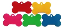 Comprar Kit 50 Plaquinhas Pet De Identificação Cães E Gatos Colorida