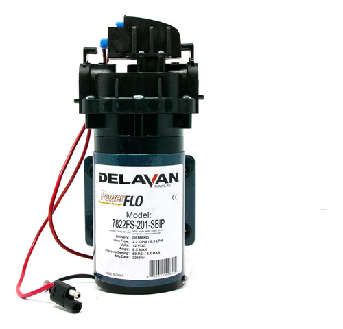 Delavan 7822fs-201-sbip Serie I Bomba De Diafragma Eléctrica