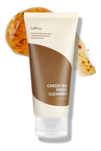 Isntree Green Tea Fresh Cleanser 4.1 Fl Oz 4.05 Fl.oz | Ext.