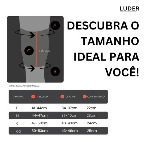Joelheira N1 Sport Slide Profissional Vôlei Futsal Handebol Cor Preto Tamanho P