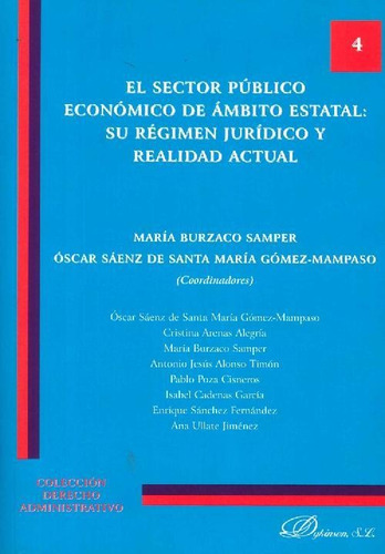 Libro El Sector Público Económico De Ámbito Estatal : Su Rég