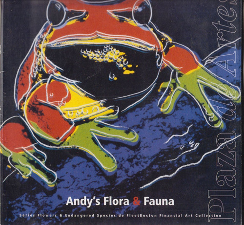 Arte Andy Warhol Flora & Fauna Catalogo Uruguay 2002 Raro