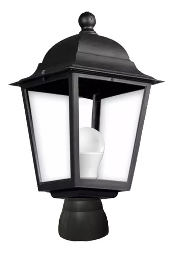 Farol Luces Para Jardin Exterior Farol Apto Led Para Columna