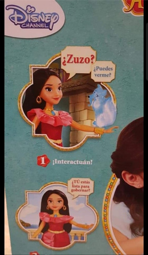Muñeca Elena De Avalor. Habla! Interactua Con Zuzo!! Nueva
