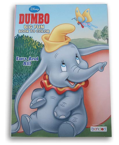 Libro De Actividades Dumbo Para Colorear - 80 Páginas