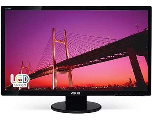 Asus Ve278h 27  Widescreen Led Backlit Lcd Monitor
