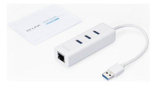 Adaptador De Red Usb 3.0 A Ethernet Gb Y 3 Usb Tp-link Ue330