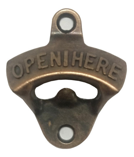 Destapador 10 Unidades Abridor Botella Metalico Retro Pared