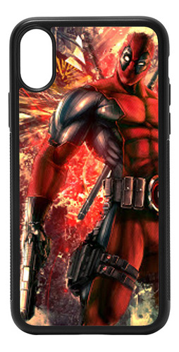 Funda Para Motorola Varios Modelos Bumper Deadpool 28