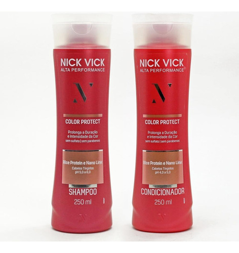  Kit Nick Vick Color Protect Shampoo E Condicionador