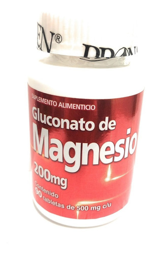 Gluconato De Magnesio Pronacen 90 Tabs 200mg Envio Full 