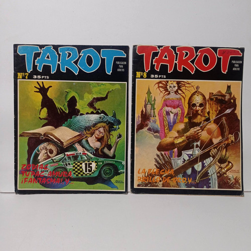 Tarot  7 Y 8 Historieta