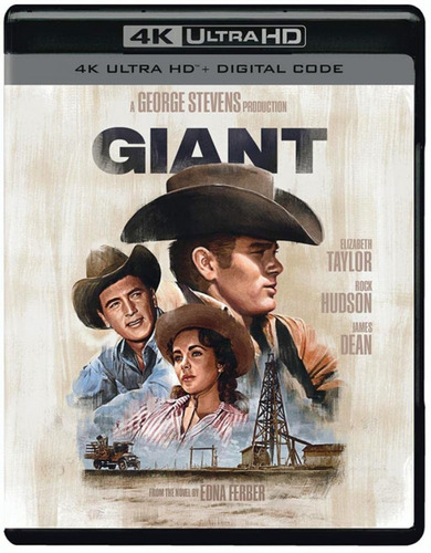 4k Ultra Hd Blu-ray Giant / Gigante / James Dean