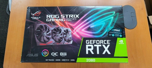 Imagen 1 de 3 de Asus Rog Strix Geforce Rtx 2080 Super Oc Edition 8gb Gddr6 G