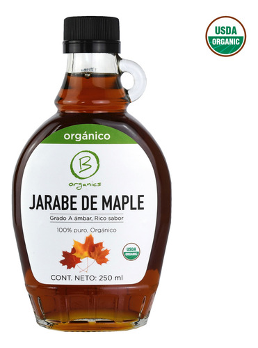 Jarabe De Maple Organico Be Organics 250 Ml B Organics