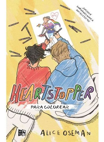 Heartstopper Para Colorear - Alice Oseman Libro P/ Colorear
