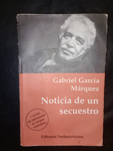 Libro Noticia De Un Secuestro Gabriel García Márquez