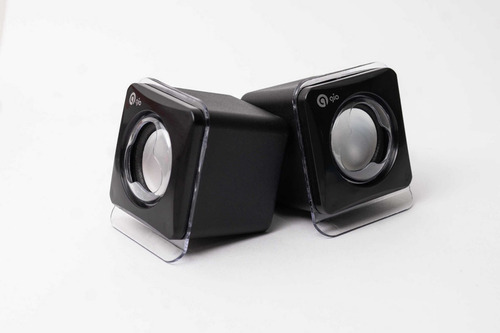 Bocinas Para Pc Usb 3.5mm Gio C470 Laptop Apple Celular Negro