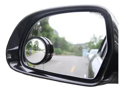 Espejo Adhesivo Convexo Auto Vehiculo Circular Punto Ciego