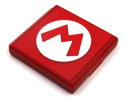 Estuche 12 Videojuegos Para Nintendo Switch Caja Transporte Color Rojo