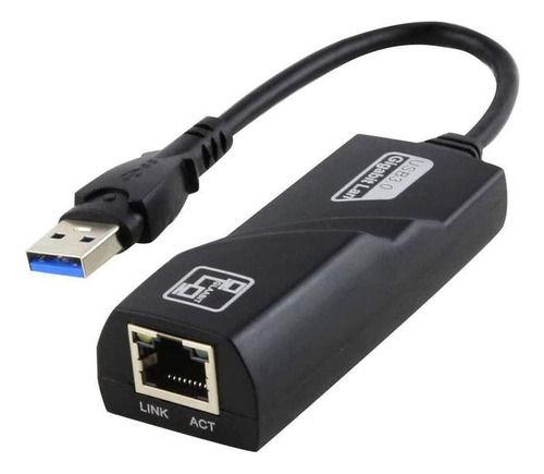 Adaptador Convertidor Usb 3.0 A Rj45 Lan Gigabit 10/100/1000