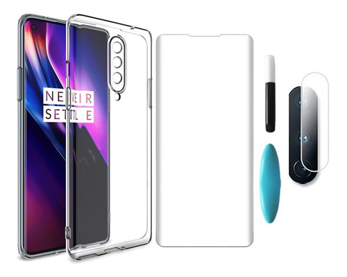 Capa Oneplus 8 Impacto 6.55 + Pelicula Uv + Pelicula Camera