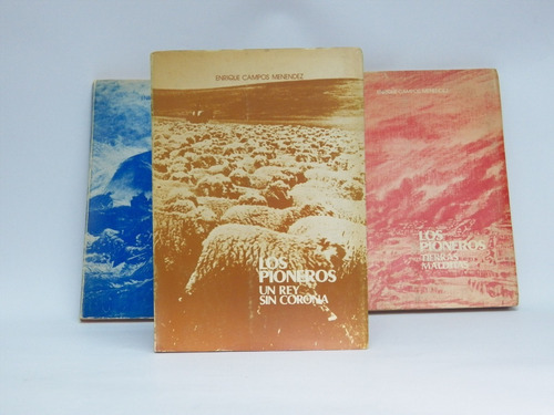 Libro Los Pioneros / Enrique Campos Menéndez / Patagonia