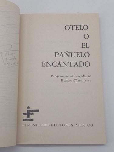 Libro El Pañuelo Encantado León Felipe (Usado)