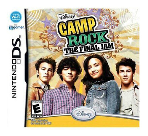 Videojuego Nintendods  Camp Rock Final Jam