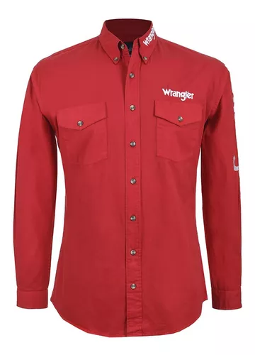 Camisa Vaquera Wrangler Hombre Manga 060