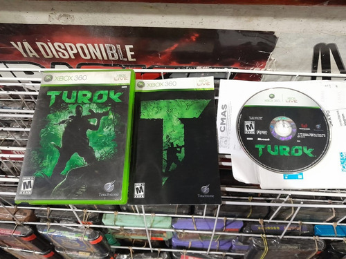 Turok Sin Instructivo Para Xbox 360,funcionando Perfectament