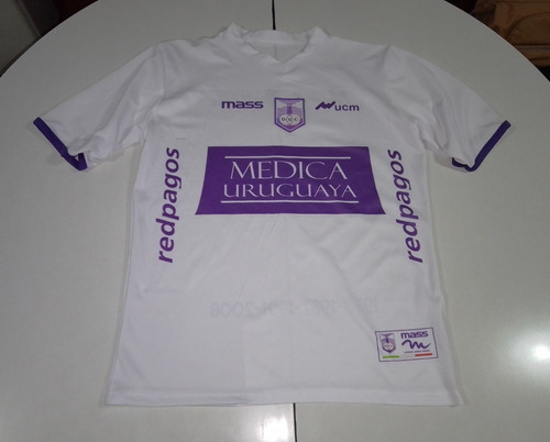 Camiseta Defensor Sporting 2014 Suplente Mass T. M Detalle