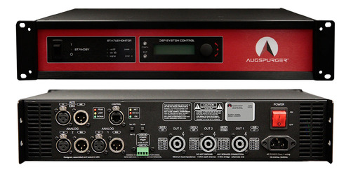 Augspurger Solo 8 Sxe3/3500 Main Monitor Ativo Sistema Dsp