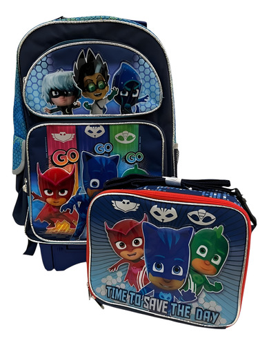 Mochila Pj Max Con Lonchera Primaria