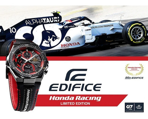 Imagen 2 de 5 de Reloj Casio Edifice Edicion Especial Honda Efs-560hr-1a