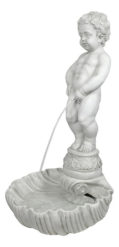 Manneken Pis - Estatua Con Lavabo Y Bomba, 34 Pulgadas, Pied