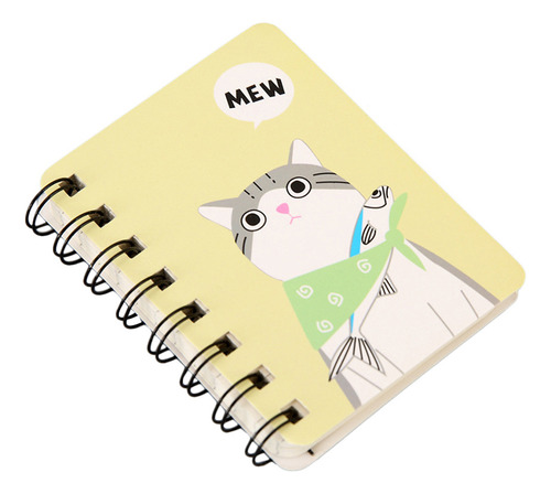Mini Cuaderno De Dibujos Animados Portátil, Cuaderno De Bols