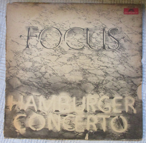 Imagen 1 de 6 de Focus - Hamburger Concerto (polydor 2442124)