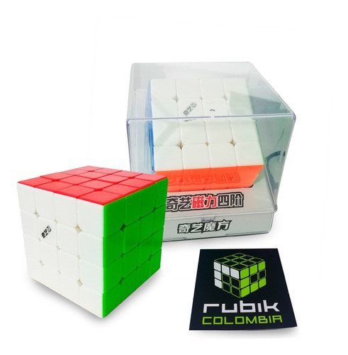 Cubo Rubik 4x4 Magnetico Qiyi Ms Series Profesional Speed
