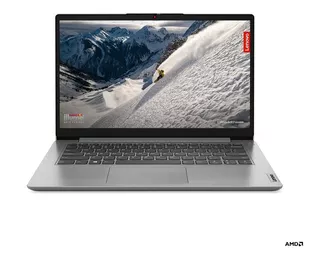 Notebook Lenovo IdeaPad 14ADA7 gris AMD Ryzen 5 3500U 16GB de RAM 512GB SSD, Integrated AMD Radeon Graphics 60 Hz 1366x768px