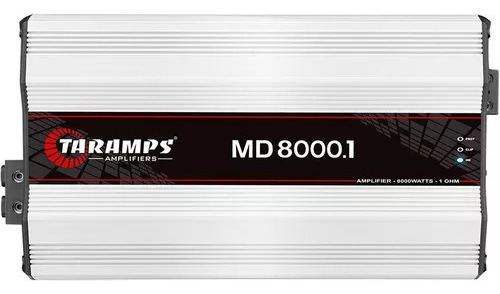 Módulo Automotivo Amplificador Taramps Md 8000.1 1 Ohm  