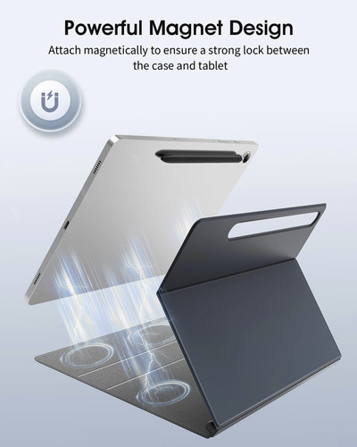 Moko Book Cover Para Galaxy Tab S9 11 X710 Case Imantado