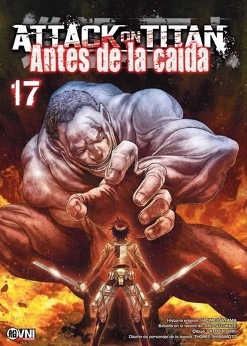 Attack On Titan Antes De La Caida Vol. 17 - Hajime Isayama