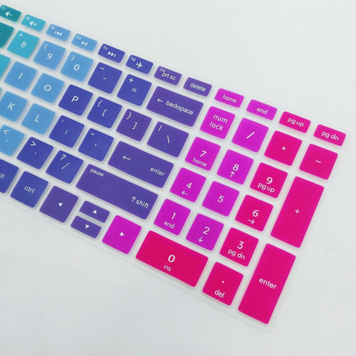 - Cubierta Protectora De Teclado De Silicona Para Hp 15.6