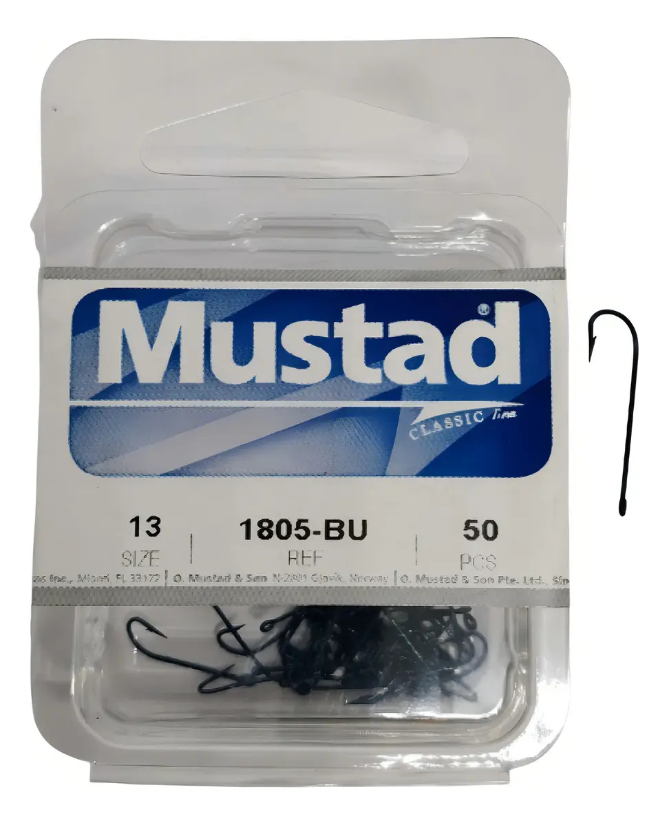 まさほの Anzol 1805 Mustad Bengalinha Numero 13 | Parcelamento sem juros