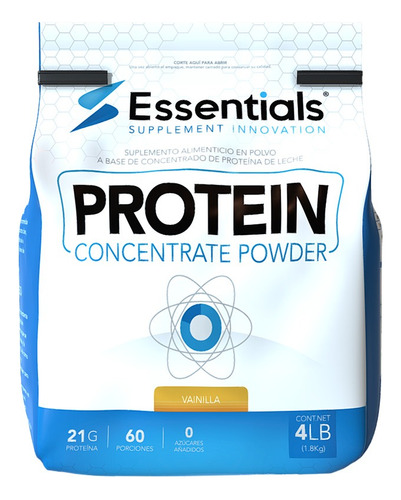 Essentials Protein Whey 4 Lbs