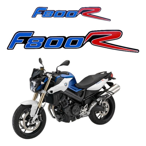 Kit Adesivos Para Bmw F800r Azul Vermelho 2015 16485 Cor Azul-vermelho