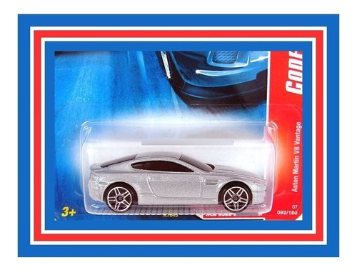 Hot Wheels 2007 Aston Martin V8 Vantage Plata - H. W. Stars 